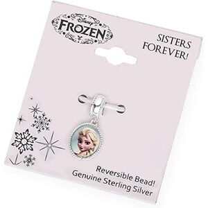 Disney Frozen Sterling Silver 2 Sided Dangle Charm